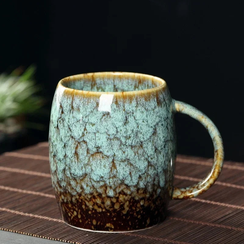 Athena Ceramic Mug Cyan