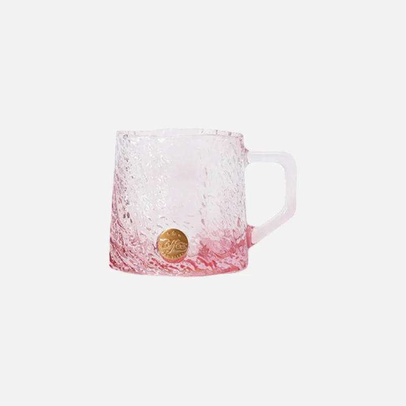 Glacier Ripple Glass Mug