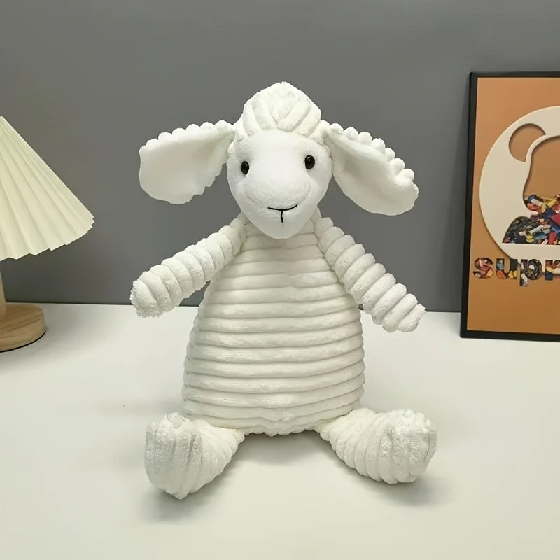 Plush Squeaky Sheep Dog Toy – Soft Chew Toy for Small & Medium Dogs