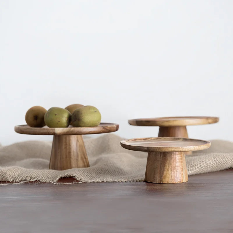 Wood Food Stand