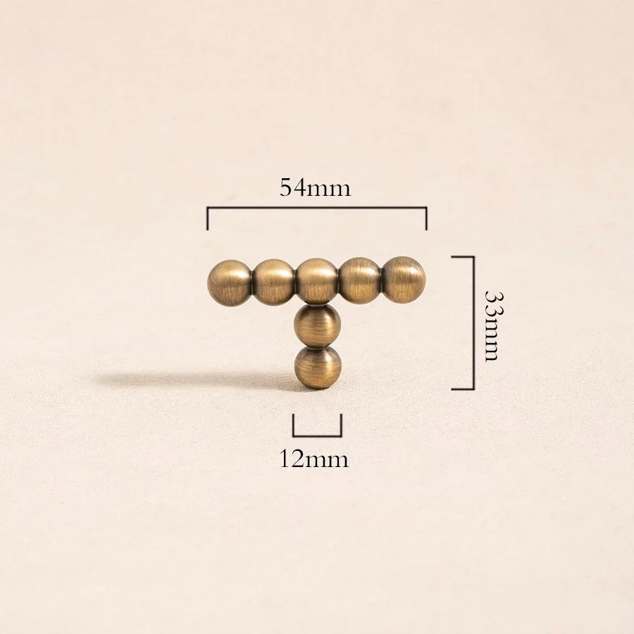 Pearl Brass Cabinet Pull