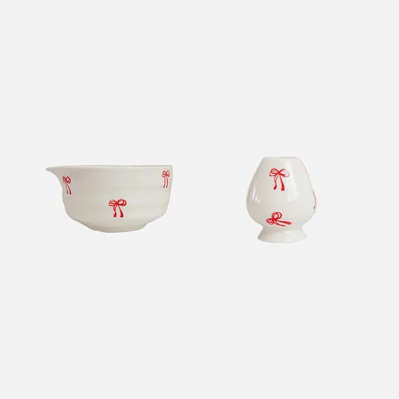 Scarlet Ribbon Matcha Set
