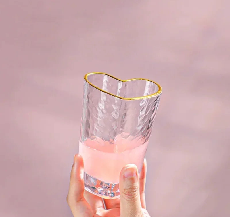 Amour Heart Glass