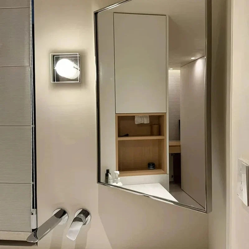 Reflector Cube Wall Sconce