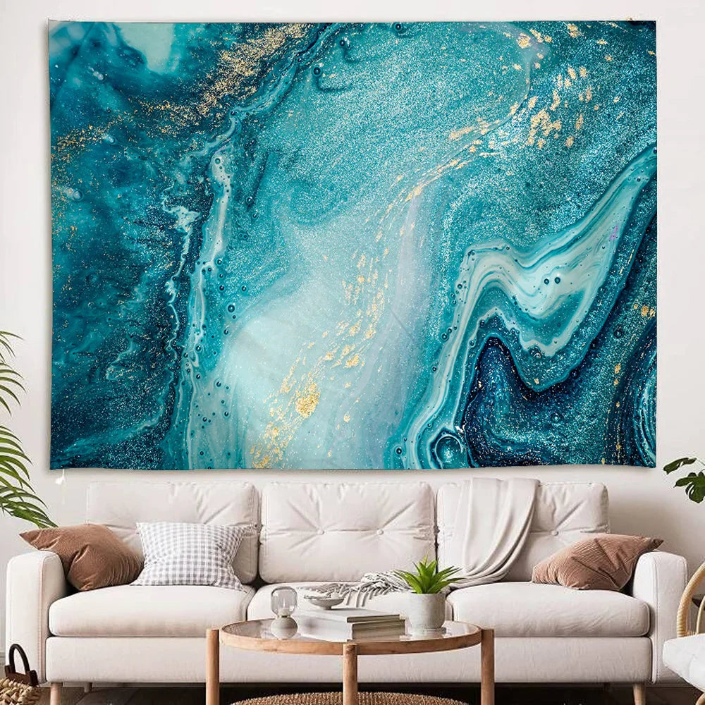 Blue Agate Tapestry