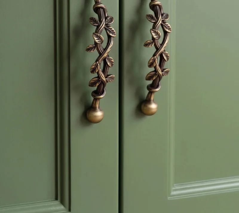 Willowvine Brass Cabinet Pulls