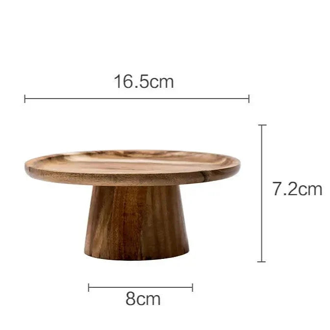 Wood Food Stand