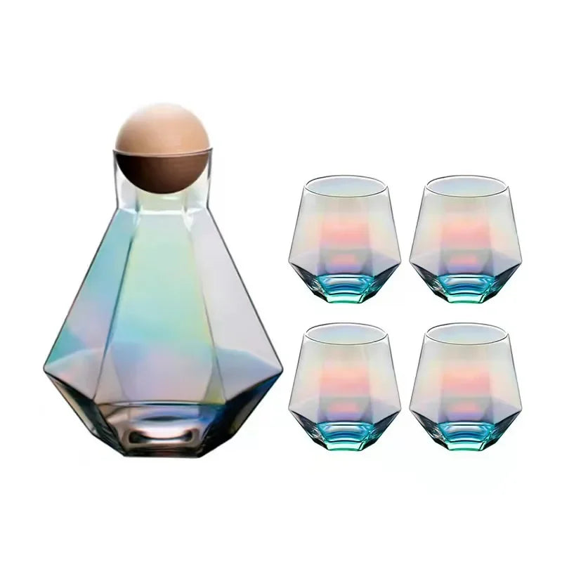 Diamond Drinkware 5-Piece Set Prism
