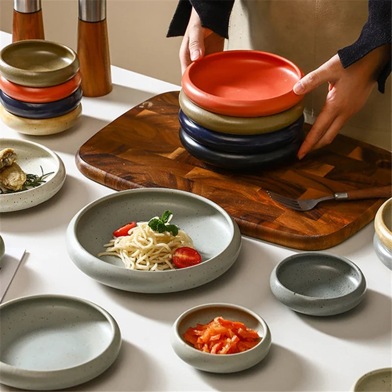 Oasis Shallow Ceramic Bowl