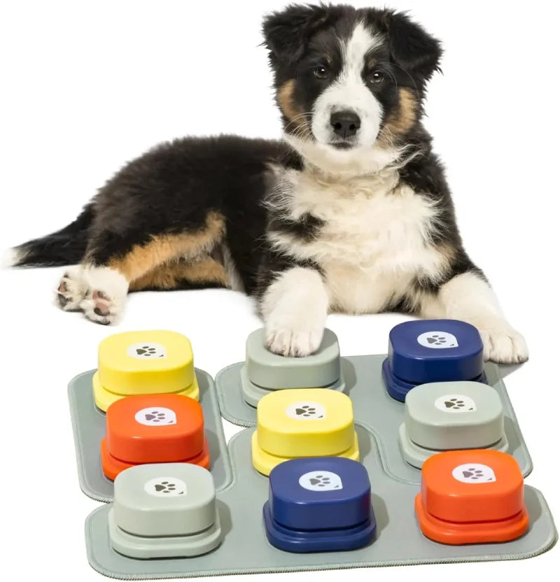 Pet Speak Training Buttons Set 9-Button Set