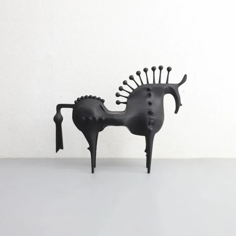 Equinox Metal Horse Sculptures Large