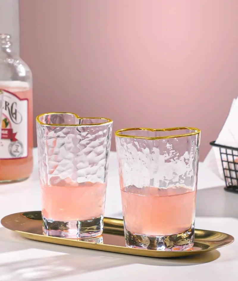 Amour Heart Glass