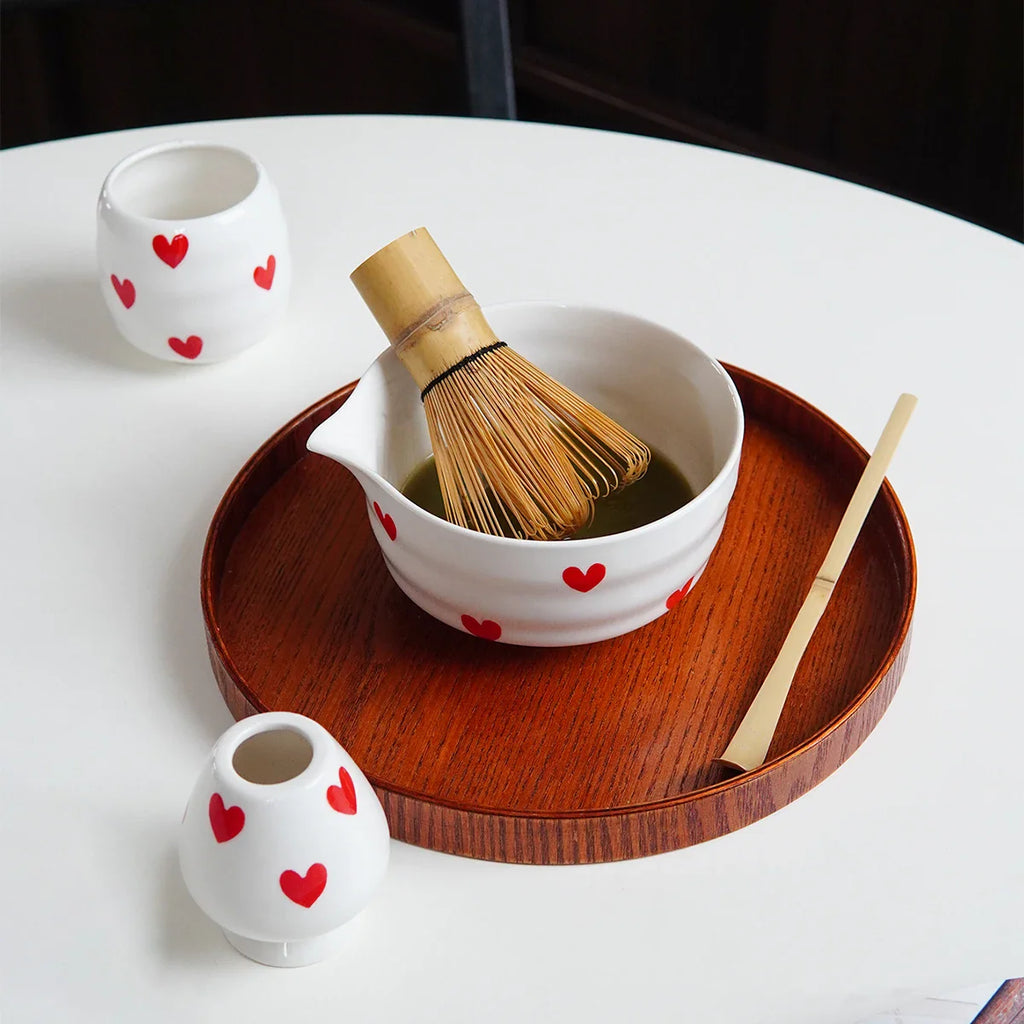 Sweetheart Matcha Ceramic Ritual Set