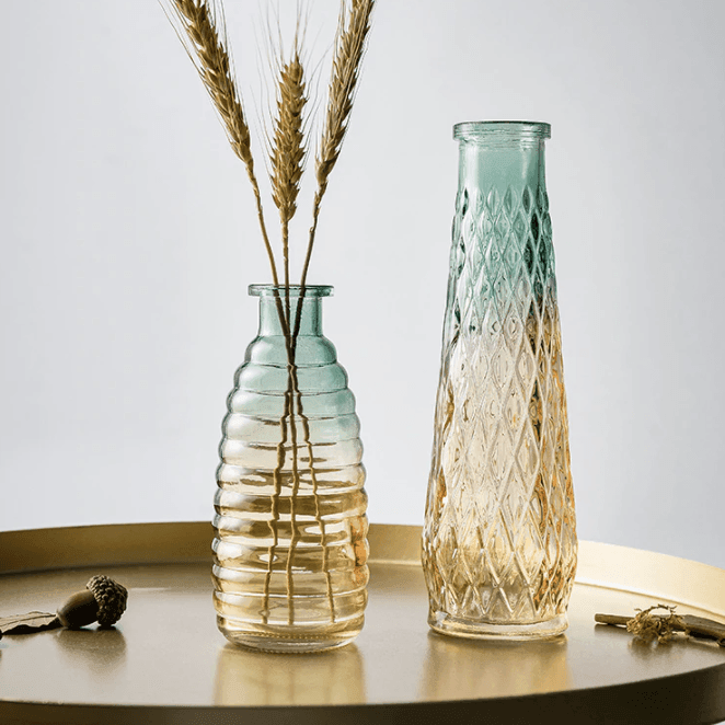 Gradient Glass Bottle Vases Bellport