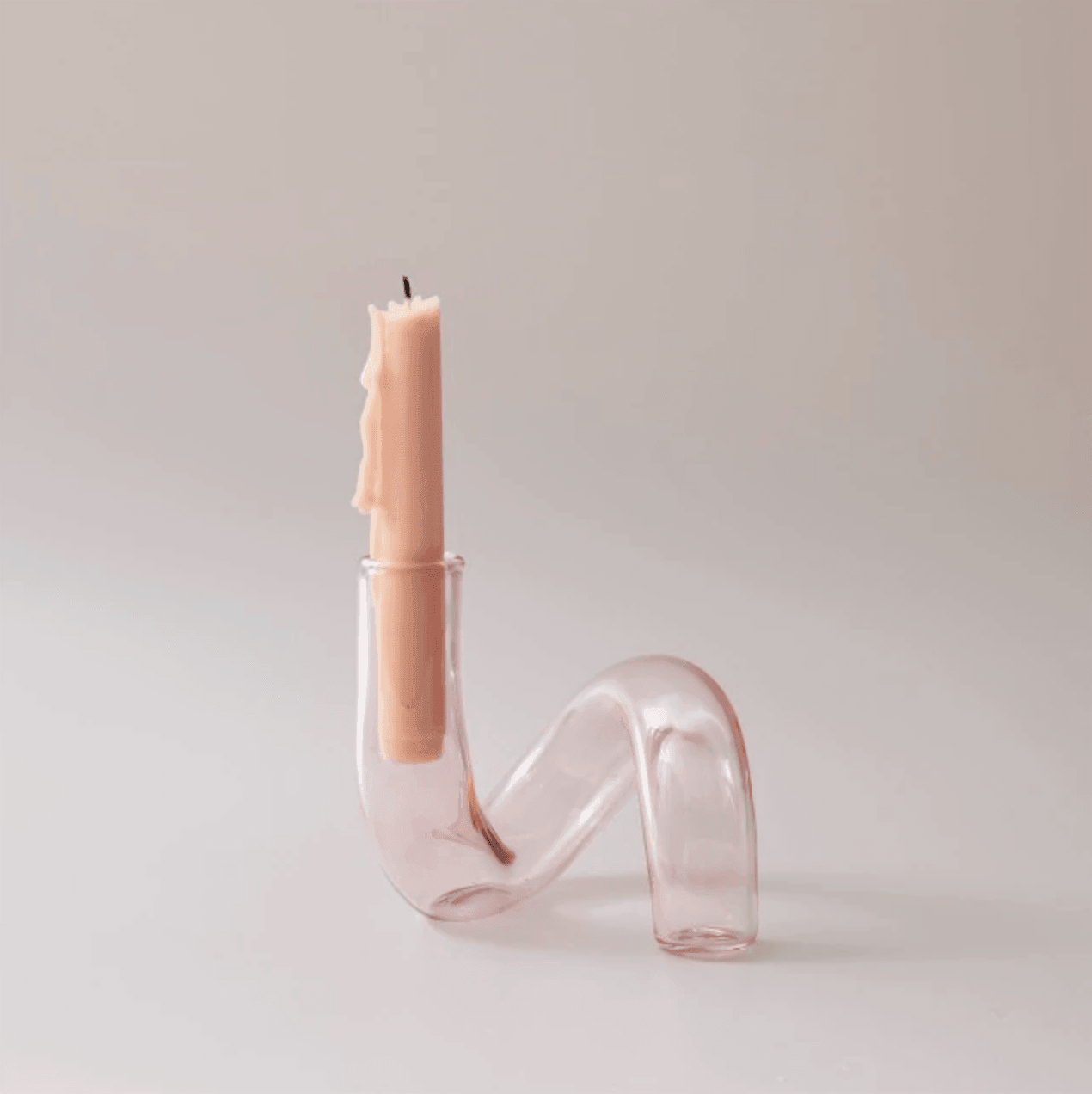 Artful Loop Hydroponic Vessel Pink