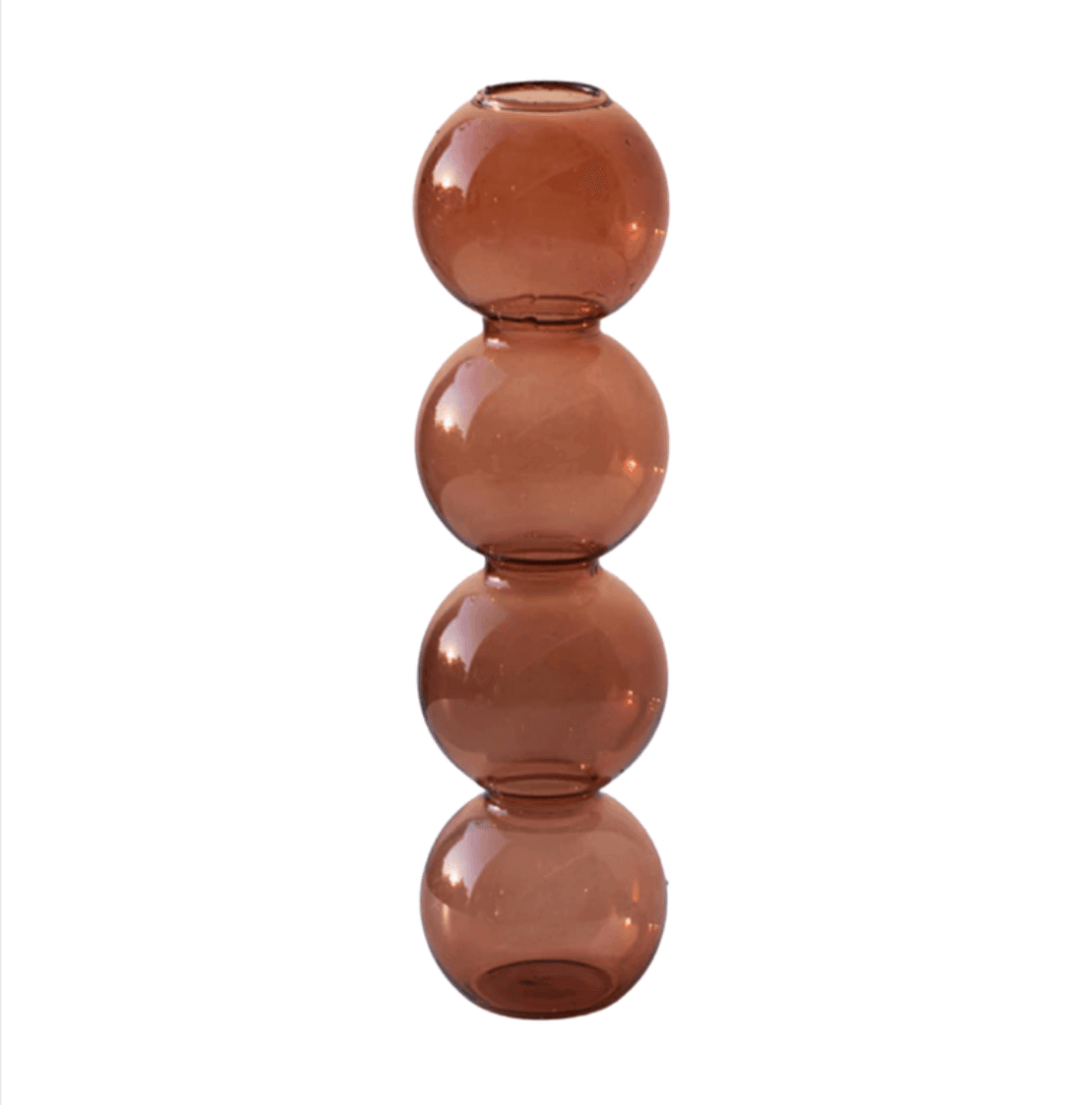Bubble Bliss Vase DarkSalmon 4 Bubbles