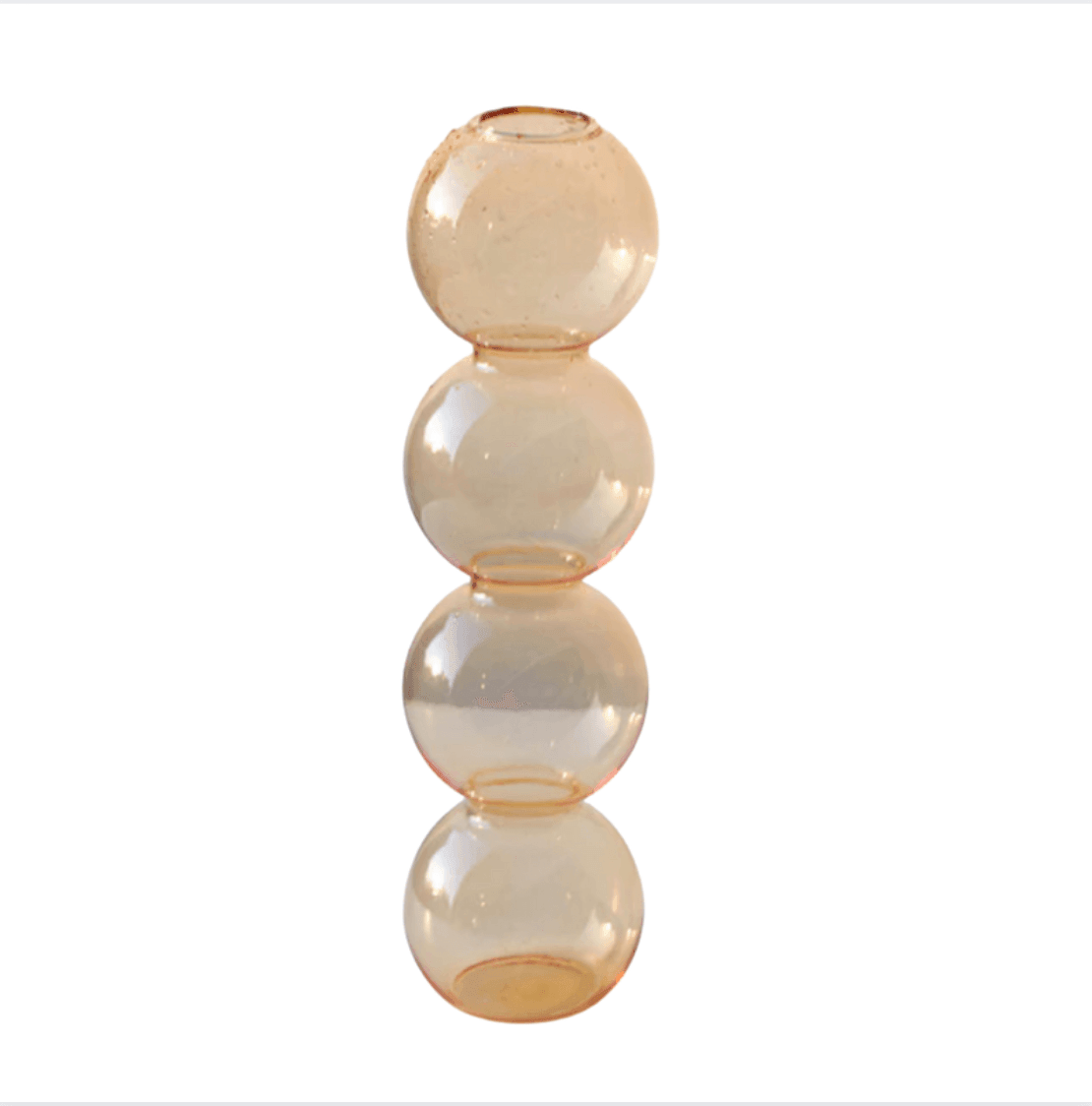 Bubble Bliss Vase Bisque 4 Bubbles