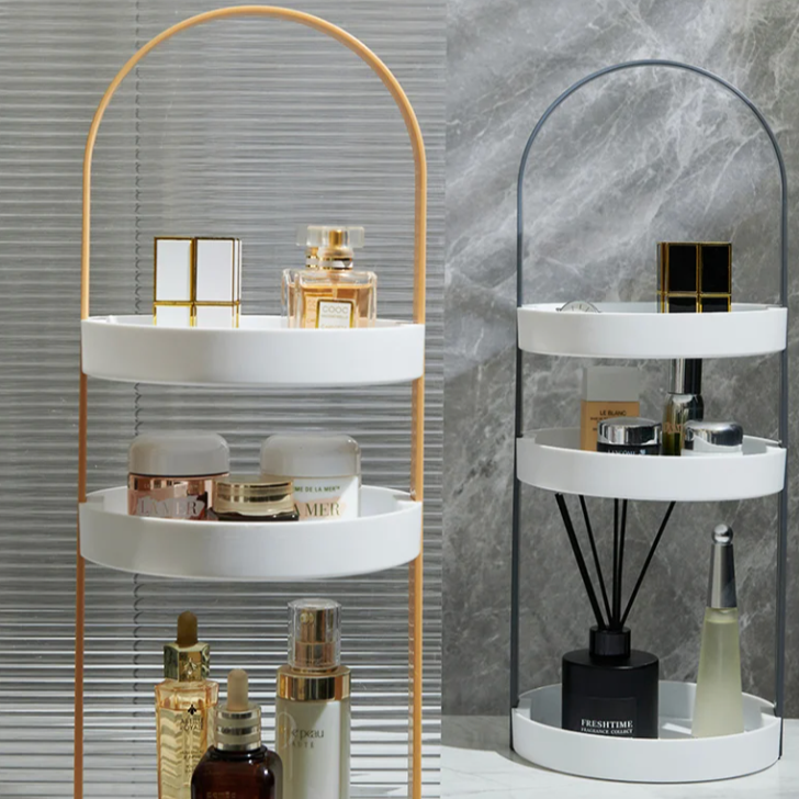 Cosmetics Organizer Grey