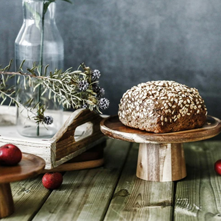 Wood Food Stand