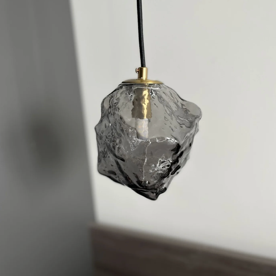 Nordic Lava Pendant Smoke Grey