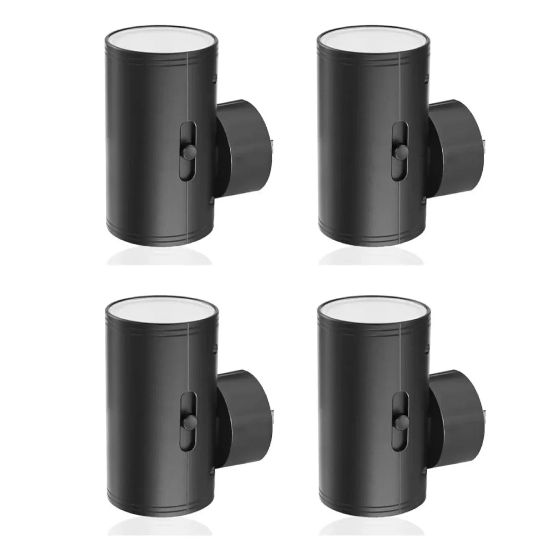 MagnoGlow Plug-In LED Night Light – Auto Sensor, Dimmable 4 Piece Set