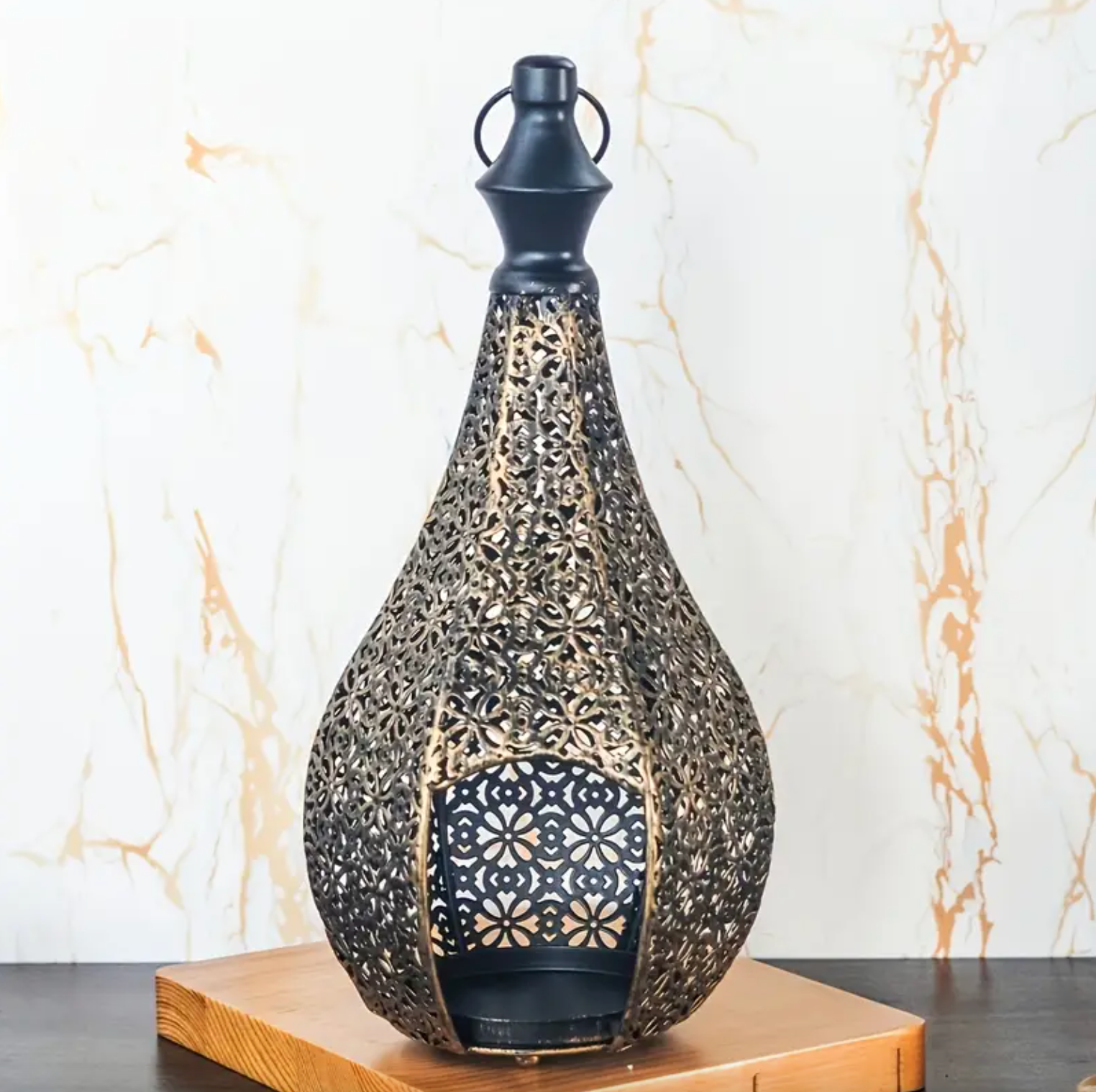Casablanca™ - Vintage Lantern Midnight Bronze