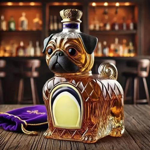 Baron Pug™ Decanter 10.14 oz 350 ml