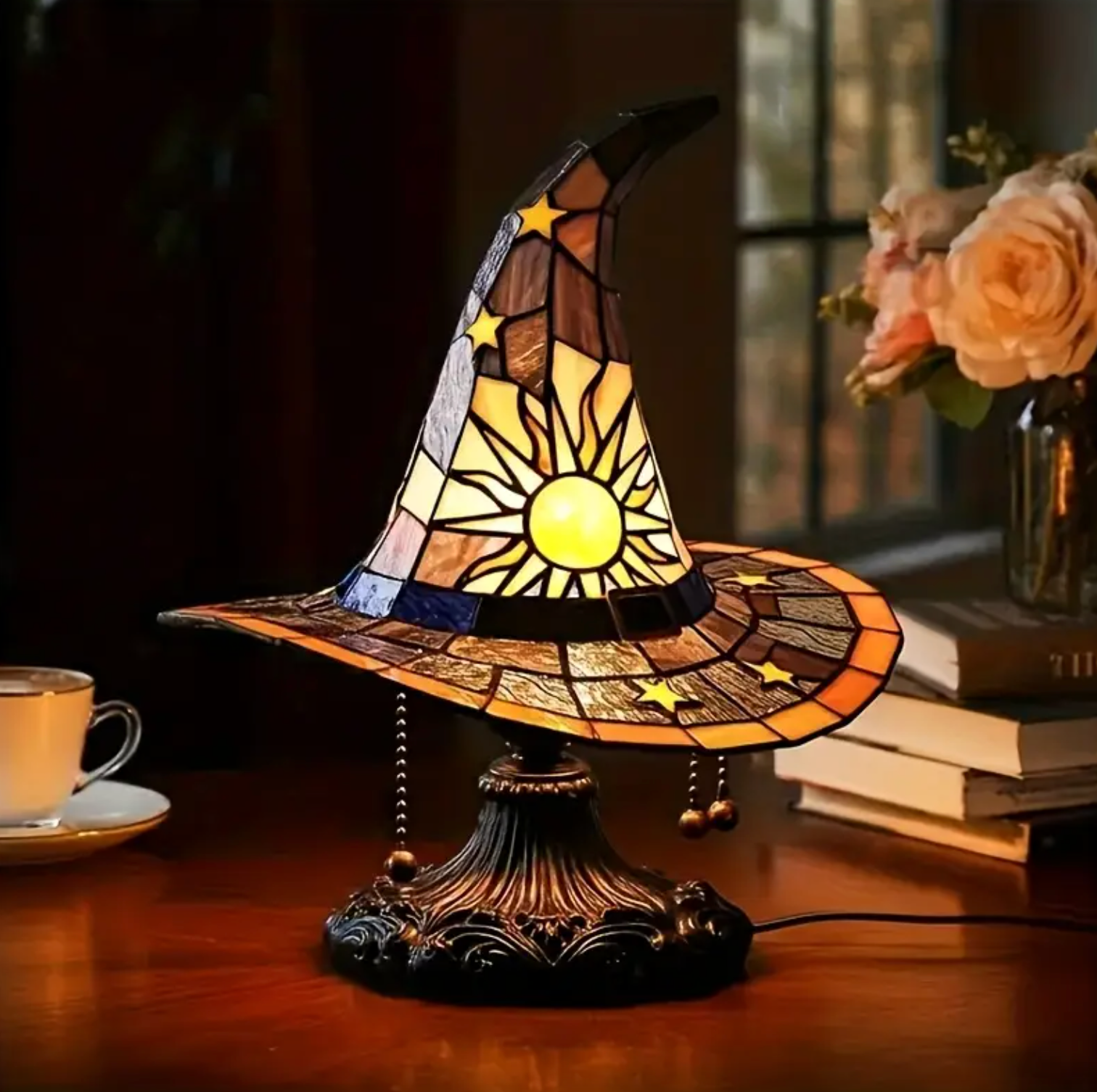 MystiHat™ – Enchanted Glow Lamp White