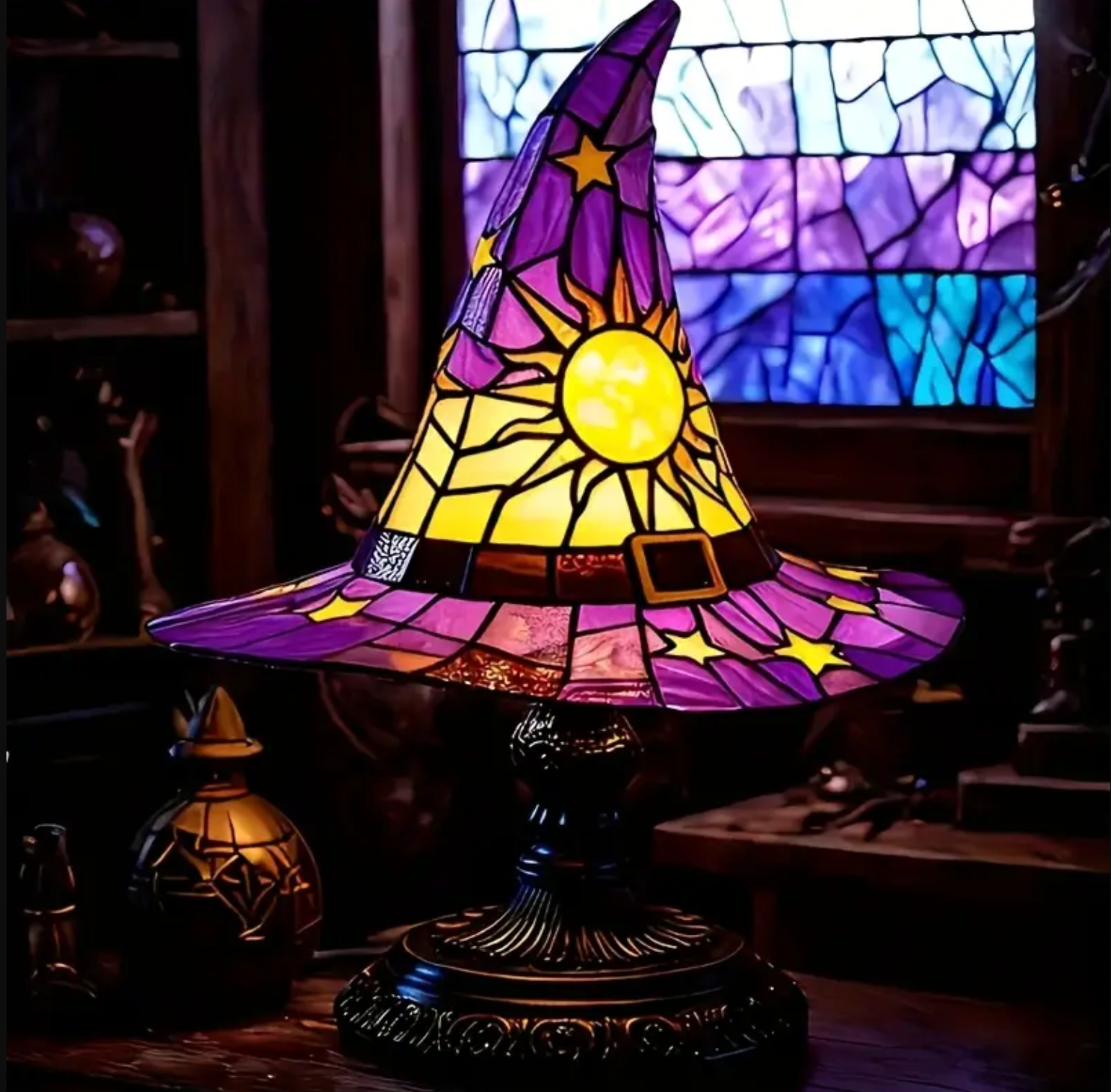 MystiHat™ – Enchanted Glow Lamp
