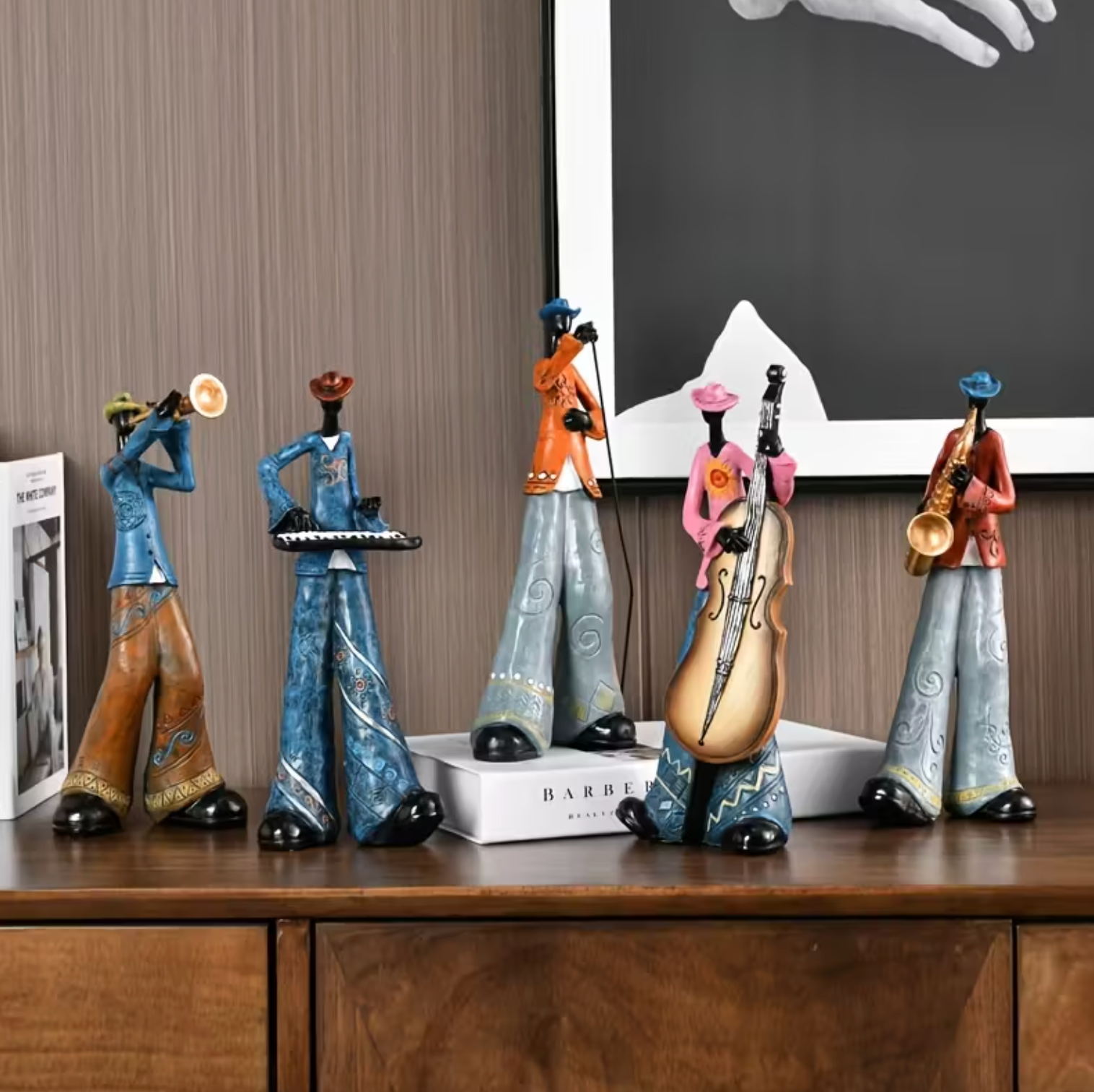 JazzMasters™ Vintage Band Figurines The All-Star Quintet