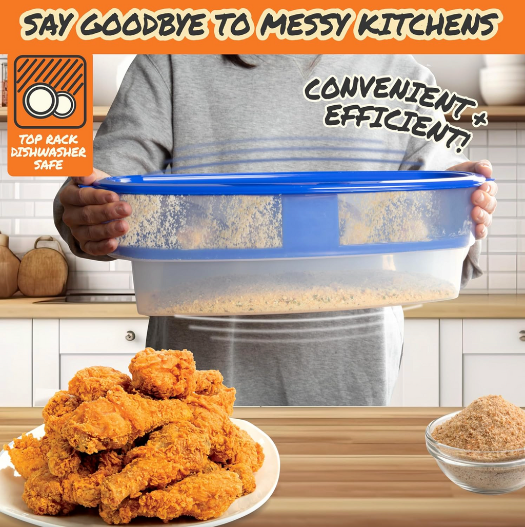 CrumbMaster™ Mess-Free Breader