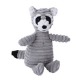 Plush Raccoon Squeaky Dog Toy – Soft Chew Toy for Small & Medium Dogs