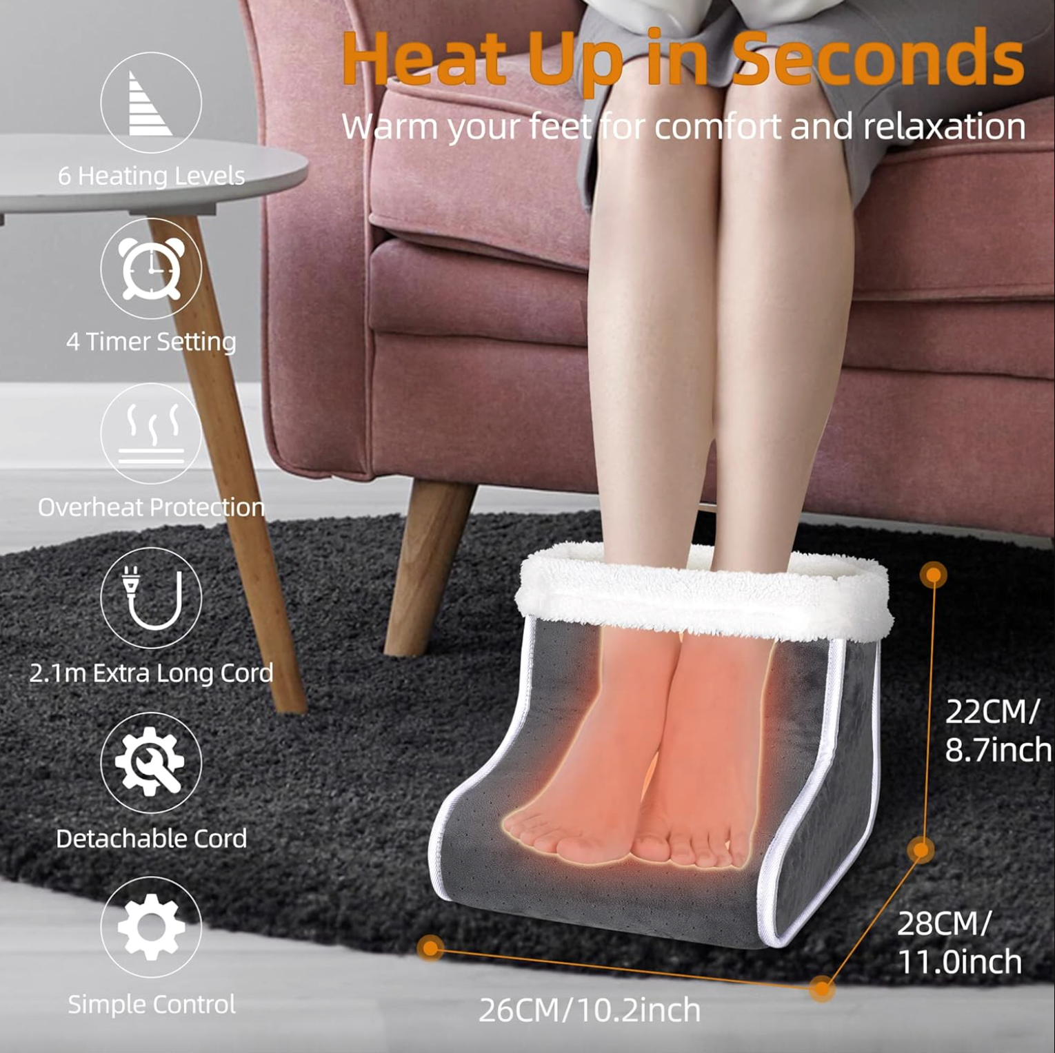 Warmora™ Electric Foot Warmer