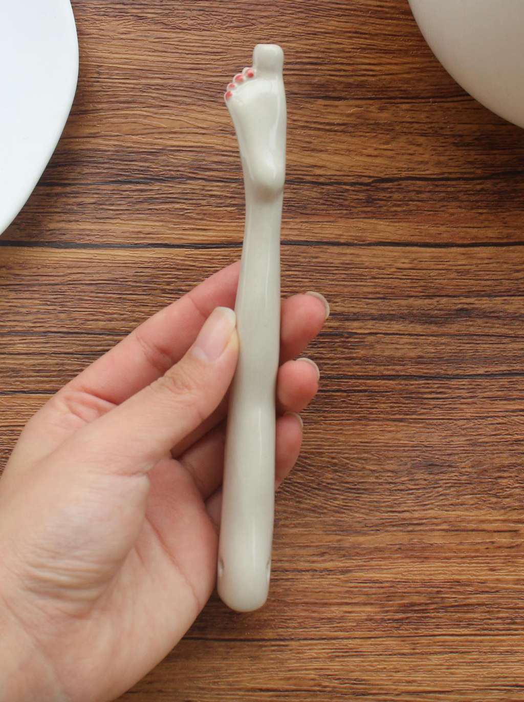 Sip My Leg™ Ceramic Straw