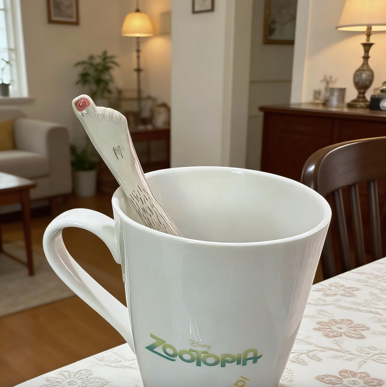 Sip My Leg™ Ceramic Straw