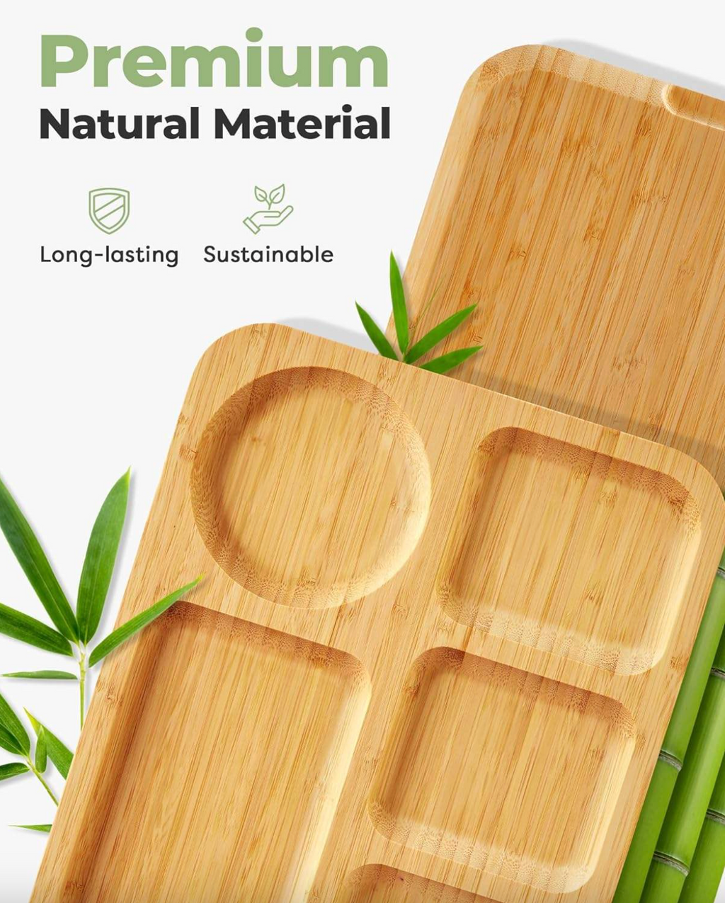GatherBoard™ - Portable Bamboo Charcuterie Platter