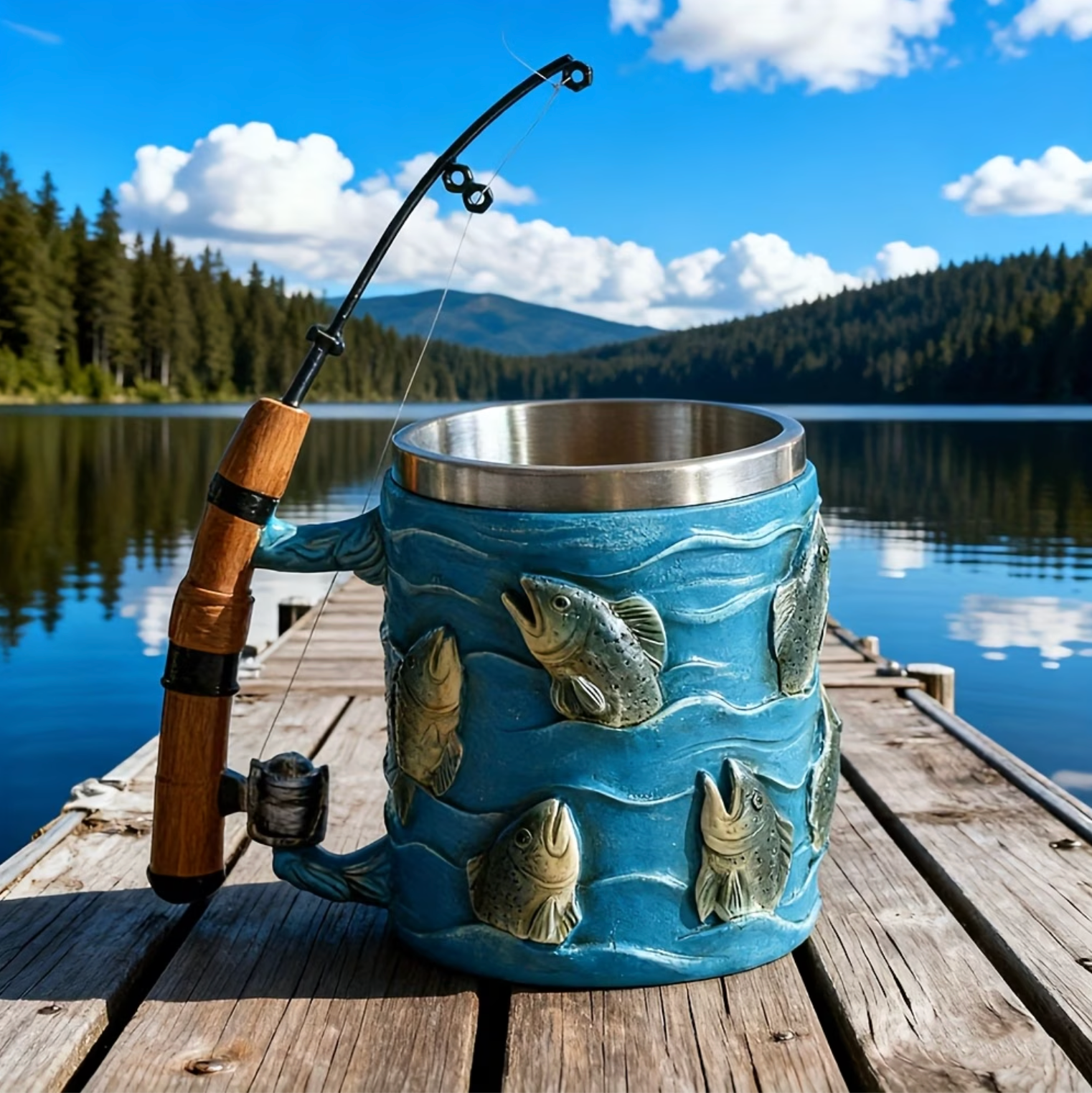 ReelCatch™ Fishing Mug