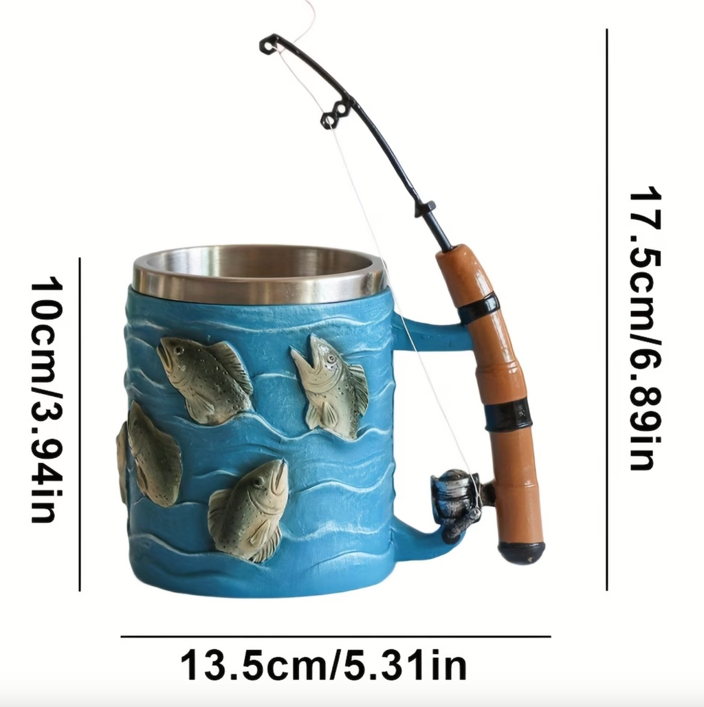 ReelCatch™ Fishing Mug
