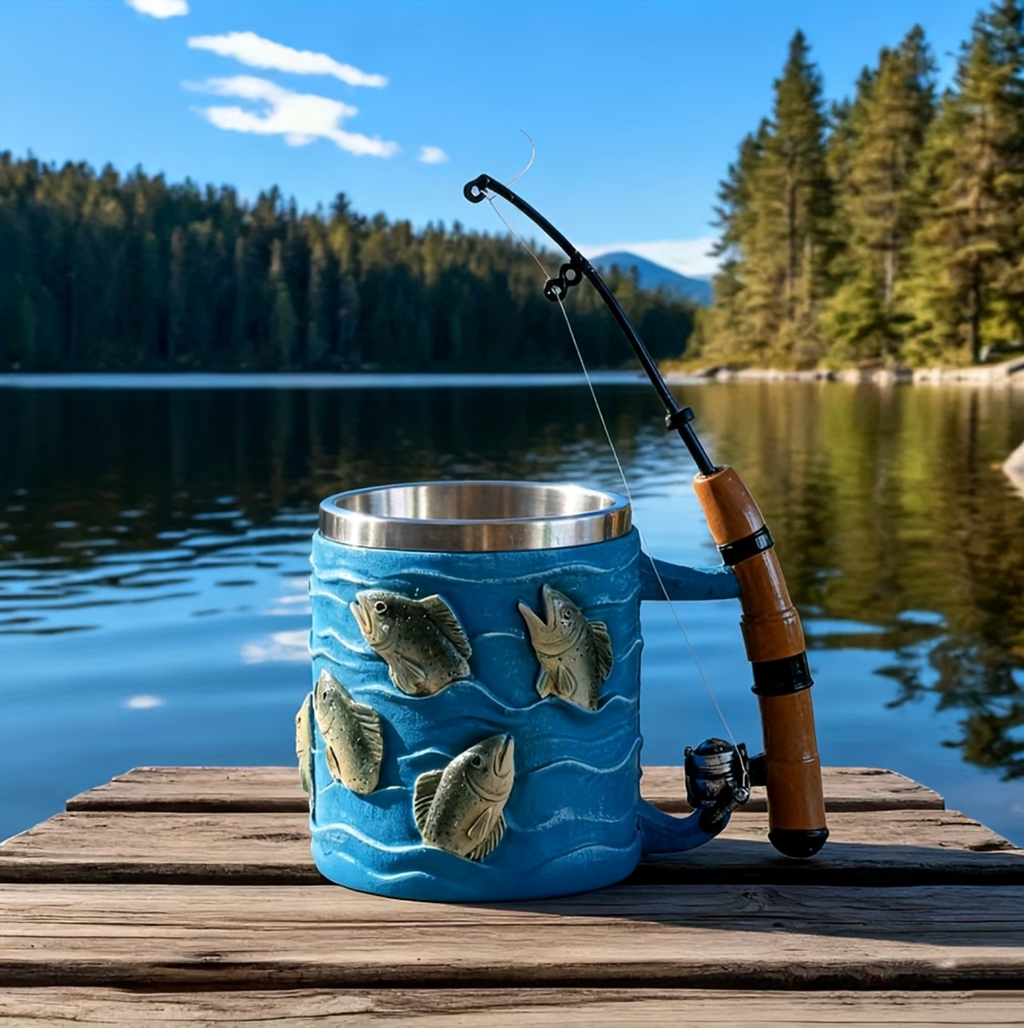ReelCatch™ Fishing Mug