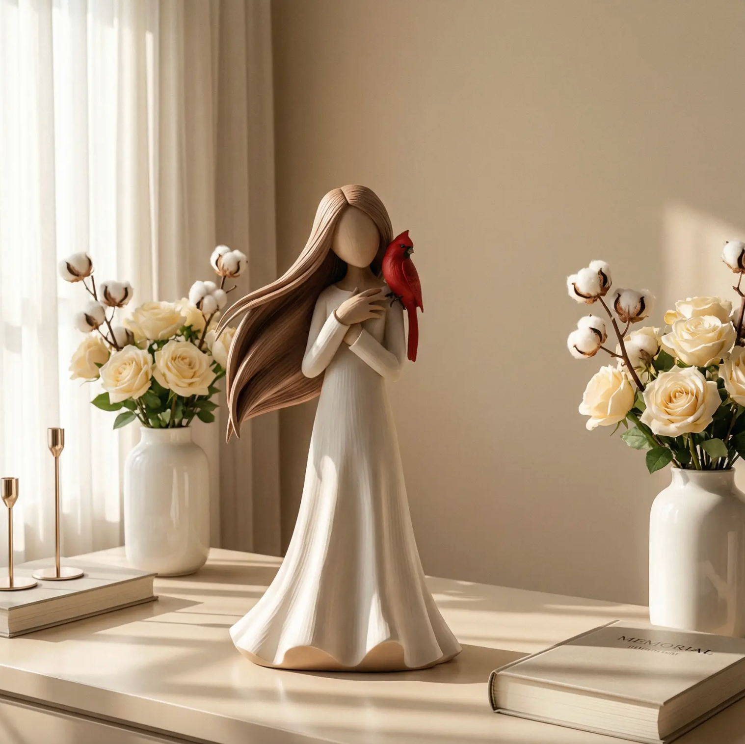 EverClose™ - Cardinal Remembrance Figurine