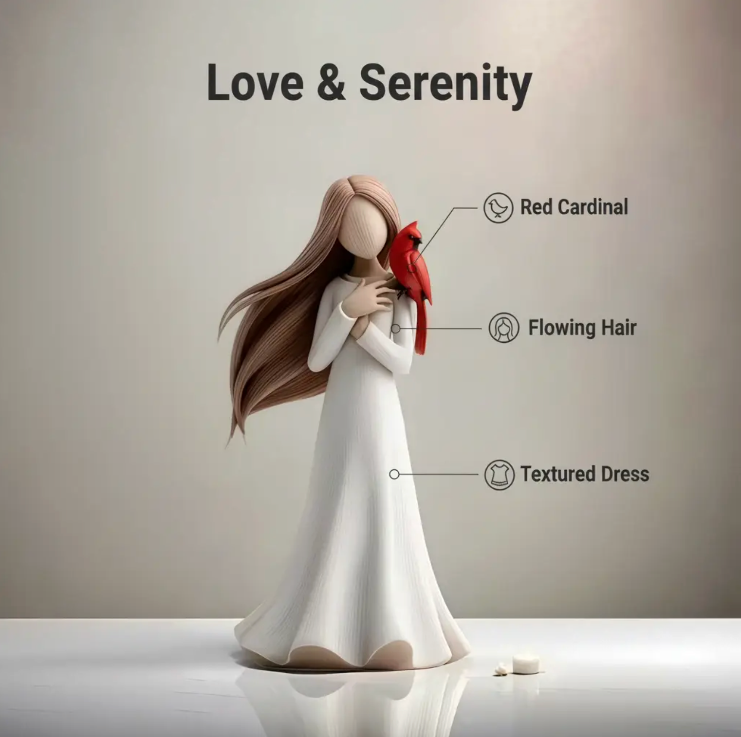 EverClose™ - Cardinal Remembrance Figurine