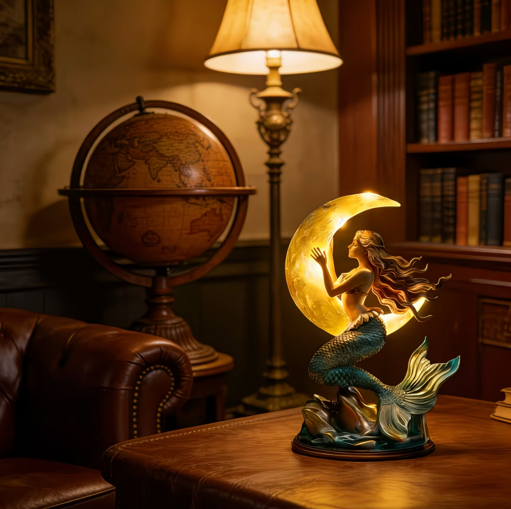 Selene™ - Enchanted Mermaid Moon Lamp