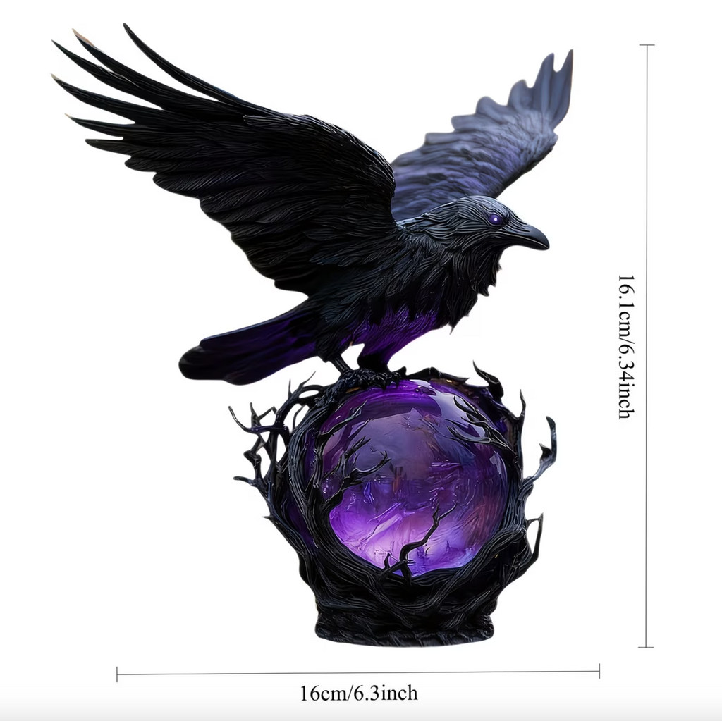 Nocturne™ – Raven Orb Lamp