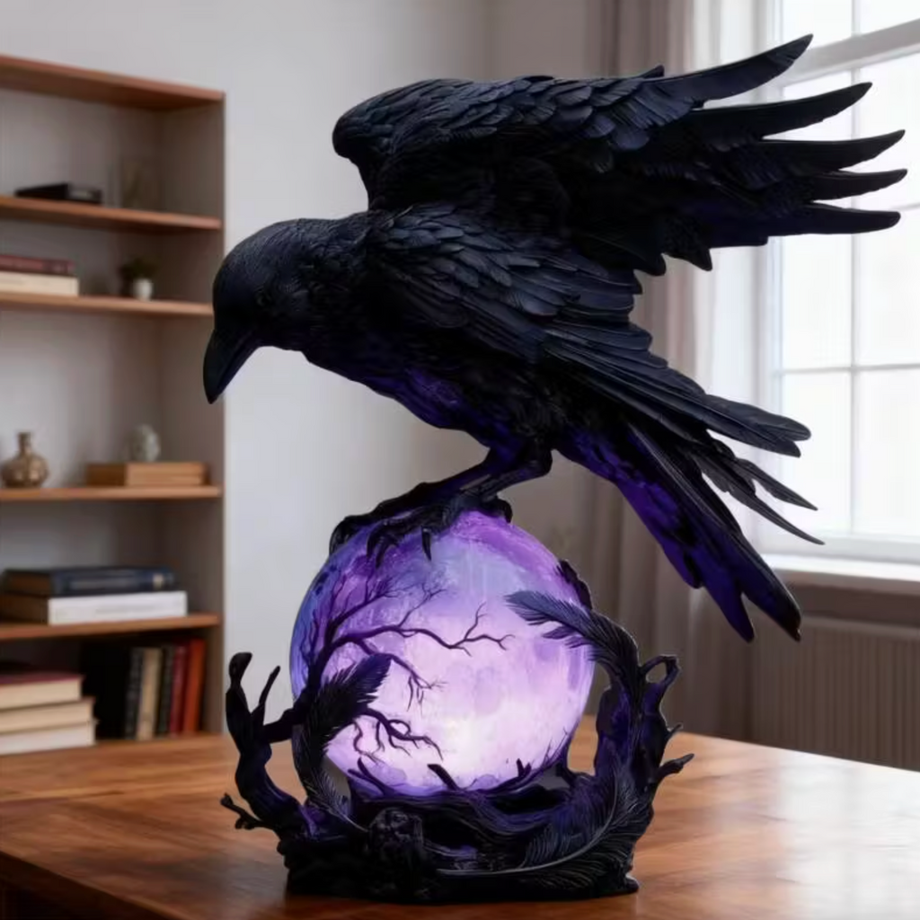 Nocturne™ – Raven Orb Lamp