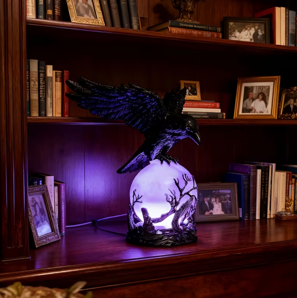 Nocturne™ – Raven Orb Lamp