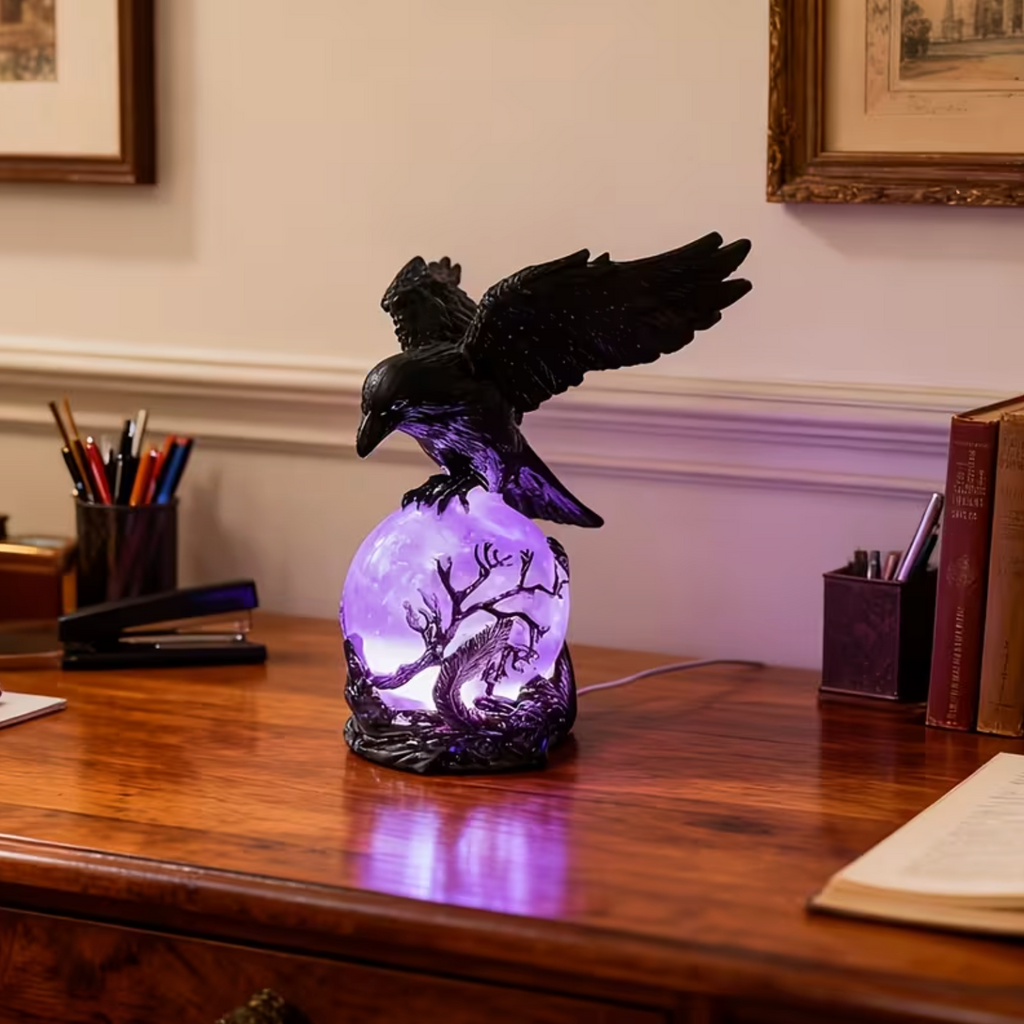 Nocturne™ – Raven Orb Lamp