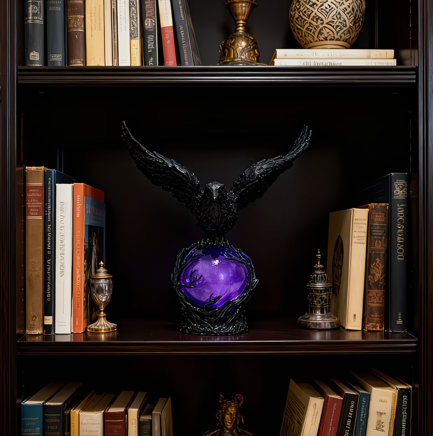 Nocturne™ – Raven Orb Lamp
