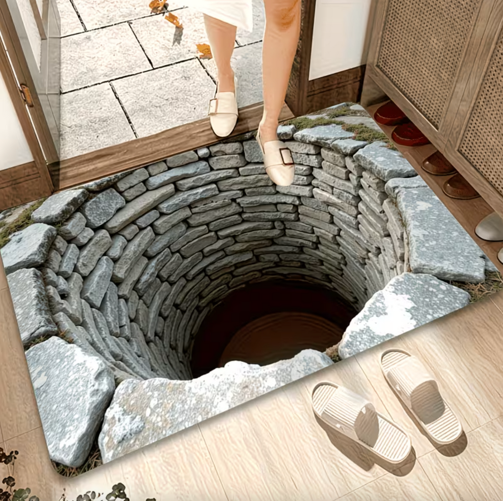 VoidStep™ – 3D Optical Illusion Mat