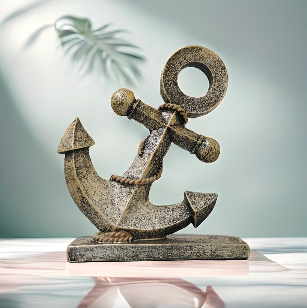 Admiral’s Crest™ - Nautical Vintage Anchor Ornament