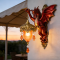 Draco™ – Molten Ember Wall Lamp